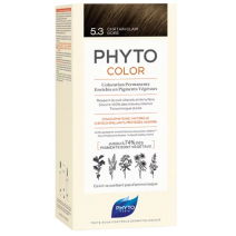 Phyto Coloracion Permanente Sensitive 5.3 Castaño Claro Dorado