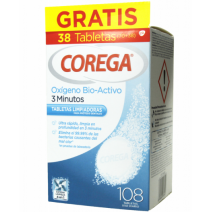 Corega Active oxygen 70 Pastillas + REGALO 38u