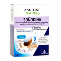 Melatonin Angelini Natura Tri 1.99 mg, 60 tablets