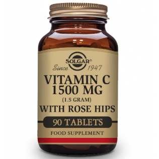 Solgar Rose Hips Vit C 1500mg 90comp