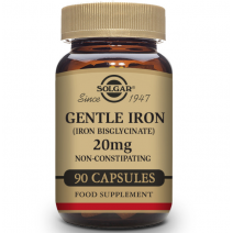 Solgar Iron GentleTM (Hierro bisglicinato) - 90 Vegetable capsules