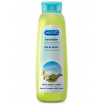 Alvita Purifying bath gel Green tea 750 ml