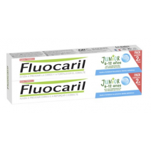 Fluocaril DUPLO Junior 6-12 years old Sabor Chicle Pack 2x75ml