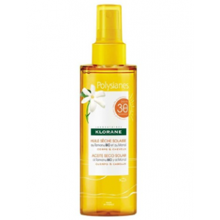 Klorane Polysianes Seco Solar Oil SPF30 200ml