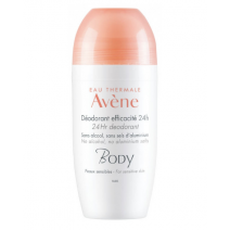 Avene Body Deodorant Effectiveness 24H, 50 ml