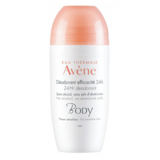 Avene Body Deodorant Effectiveness 24H, 50 ml