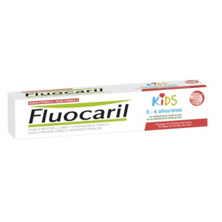 Fluocaril Kids 0-6years, Pasta Sabor Fresa 50ml