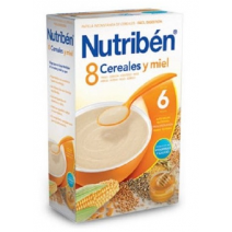 Nutribén 8 Cereals and Honey 600g