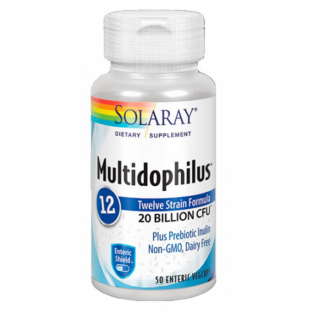 Solaray Multidophilus 12, 50 vegcaps protection enterica