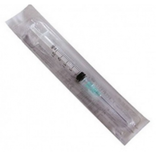 Alvita Jeringa with Sterile Needle 2.5 ml 21 g 1 1/2 (0.8 X 40 mm)
