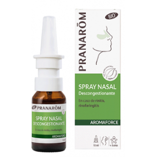 Pranarom Aromaforce Spray Desongestivo Nasal BIO,15 ml - PharmaCuadrado