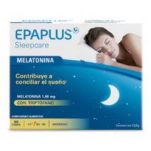 Epaplus Sleepcare Melatonin and Triptófano 60 capsules