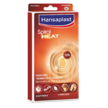 Hansaplast Spiral Heat Adaptive Heat Pads 4 patches