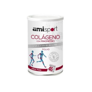 Ana Maria Lajusticia AmlSport Collagen with Magnesium + Vit C + Vit B1 B2 and B6 Fresa 350g