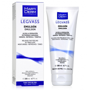 Martiderm Legvass Vascular Emulsion HIDRO-DESCANSO, 200ml