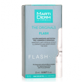 Martiderm The Originals Flash Delightful Piel Immediate Action Antifatiga,1ampolla