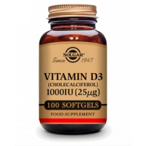 Solgar Vitamin D3 1000 IU 100 caps