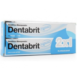 Dentabrit Dentífrico Blanqueador 2 x 125ml