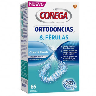 Corega Orthodontics and Ferulas 66 tablets