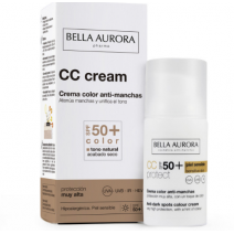 Bella Aurora SPF50 Cream Solar Color Anti-Manchas Sensible Leather, 30ml