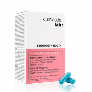 CUMLAUDE SEROTOGYN NOCTA 30 CAPSULAS