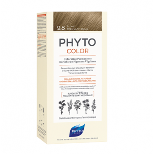 PHYTO COLOR 9.8 RUBIO BEIGE MUY CLARO