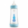 Chicco Perfect 5 blue bottle Fast flow 4m+ 300ml