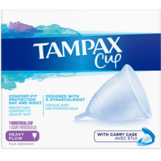 Tampax Menstrual Cup Abundant Flux