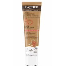 Cattier Cream Solar Protection with Color SPF50 40 ml