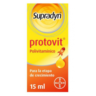 Supradyn Protovit Mineral Vitamins Growth Children Gotas Frasco 15ml