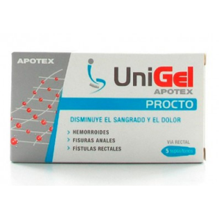 Apotex Unigel Procto 5 Supositories