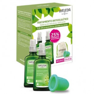 Weleda DUPLO Anticelulitico Abedul 2x100ml + REGALO Celulicap