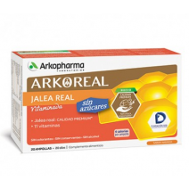 Arkoreal Royal Jelly 1000mg Vitamin Without Sugar 20 ampoules 15ml