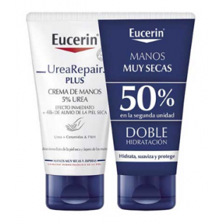 Eucerin Duplo Repair Hand Cream 2 x 75ml