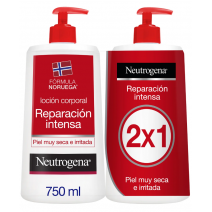 Neutrogena DUPLO Locion Repair Intensa Piel Very dry, 2x750 ml