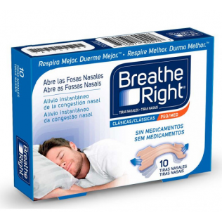 BREATHE RIGHT PEQ 10 U