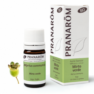 Pranarom Essential oil Mirto Verde qt Cineol 5 ml, Mirtus communis BIO