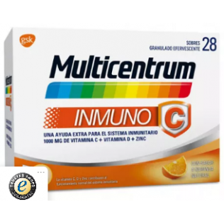 Multicentrum Immuno-C Granulate Efervescent 28 envelopes