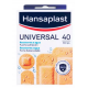 Hansaplast Universal Antibacterial Deposit 4 sizes, 40u