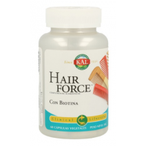 KAL Force Hair with Biotina 60 vegcaps