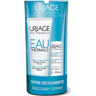 Uriage PACK Eau Thermall Hands 30ml + Lips