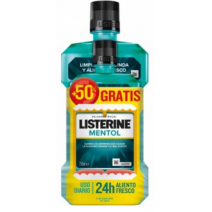 Listerine Mentol, 500ml + REGALO 250ml