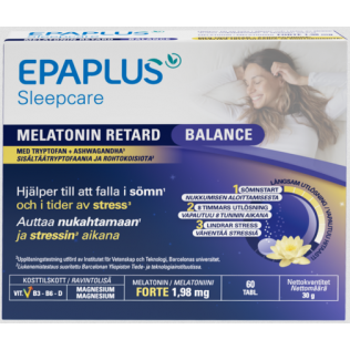 Epaplus Melatonina Retard Balance 60 comp