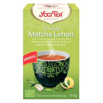 YOGI TEA TÉ VERDE MATCHA LIMÓN 17 BOLSITAS