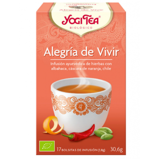 Yogi Tea Alegria De Vivir 17 Bolsitas