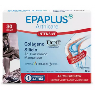 Epaplus Arthicare Colageno+Silicio+Hialuronico+Mg UCII 30 comp -  PharmaCuadrado