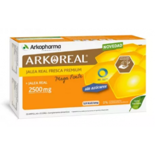 Arkoreal Jalea Real 2500mg Fresca Premium 20 ampoules