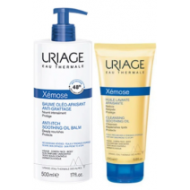 Uriage Pack Xemose Balm 500ml + Oil 200ml