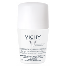 Vichy Deodorant Antiperspirant 48h Sensible or Waxed Roll-on 50 ml
