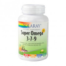 SOLARAY SUPER OMEGA 3-7-9 120 PERLAS